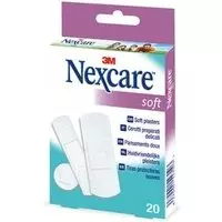 Nexcare™ Softpleisters, wit, assortiment 20 pleisters, N0520AS