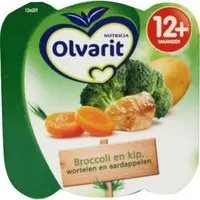 Olvarit Broccoli kip wortel aardappel 12M201 230 Gram