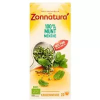 Zonnatura Munt thee bio 20 Stuks