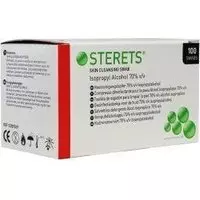 Sterets Alcohol swabs 100 Stuks