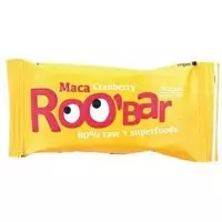 Roo Bar Maca & cranberry 80% raw 50 Gram