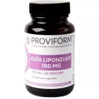 Proviform Alfa liponzuur 100 mg 60 Vegacaps