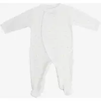 Zomerpyjama in biokatoenen jersey met driehoekpatronen voor baby's