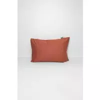 Kussensloop 100% biologisch katoen Terracotta