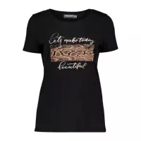 Geisha - T-Shirt - Zwart