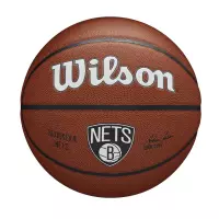 Wilson NBA Team Alliance Brooklyn Nets - basketbal - grijs - maat 7