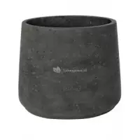 Pottery Pots Bloempot Patt Grijs-Zwart D 45 cm H 38 cm