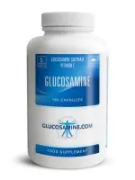 Glucosamine.com - Glucosamine - zeer voordelige grootverpakking - 1500 mg Glucosamine Sulfaat per dosering - 180 caps