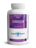 Glucosamine.com - Chondroïtine - zeer voordelige grootverpakking - 1200 mg Chondroïtine Sulfaat per dosering - 180 caps