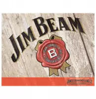 Jim Beam Metalen Bord - 41 x 31 cm