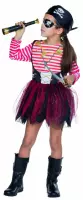 Rubie's Verkleedjurk Piraat Meisjes Polyester Rood Maat 140