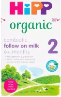 Hipp UK biologisch combiotik opvolgmelk 2 melkpoeder (vanaf 6 maanden)