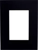 Mount Board 413 Black 20x20cm with 12x12cm window (5 pcs)