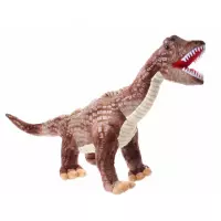 Dinoworld Dinosaurus T-rex Jongens 68 Cm Pluche Bruin