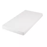 DOMIVA Puur polybamboe matras rechts - 70 x 140 cm - Ecru