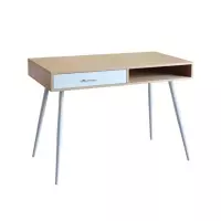 Metalen bureau 1 lade - L 110 x D 50 x H 75 cm - STUDY