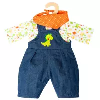 Heless Babypoppenkleding Junior 28-35 Cm Textiel 3-delig