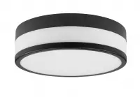 HighLight plafondlamp Bagno Ø 26 cm - zwart