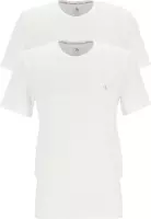 Calvin Klein CK ONE cotton crew neck T-shirts (2-pack) - heren T-shirts O-hals - wit - Maat: L
