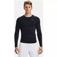 Under Armour Rush Heatgear 2.0 Compression Long Sleeve 1358233-001, Mannen, Zwart, Shirt met lange mouwen, maat: L