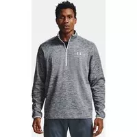 UA Armor Fleece 1/2 ZIP-Halo Grey Men