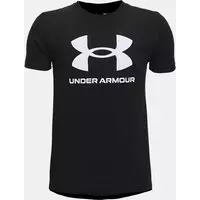 Under Armour Core Graphics Jongens Sportshirt - Maat XS