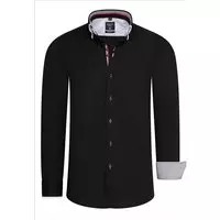 Heren overhemd - Rusty Neal - 11028 - Zwart