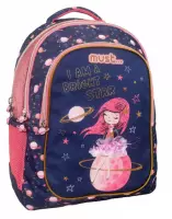 Must Rugzak Space Girl 25 Liter 32 X 43 Cm Polyester Roze