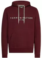 Tommy Hilfiger Trui - Mannen - donkerrood - wit