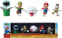 Pak van 5 figuren - JAKKS PACIFIC - Super Mario Bros: Mario Boo! - 10 cm