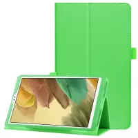 Lunso - Stand flip sleepcover hoes - Samsung Galaxy Tab A7 Lite - Groen