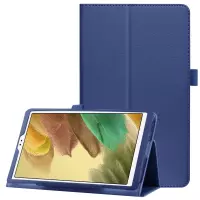 Lunso - Stand flip sleepcover hoes - Samsung Galaxy Tab A7 Lite - Blauw