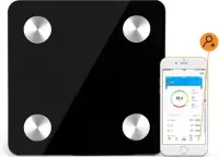 DEKO® Smart Bluetooth Weegschaal - Digitale Lichaamsweger - Gewicht Wegen - BMI - Vetpercentage - Gezondheid Monitoren - Met App