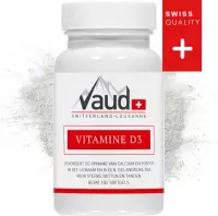 Vaud | Vitamine D3 | 100 softgels | 75mcg | 3000IE | Vitamines | Vitamine D | Ondersteunt het immuunsysteem en een normale spierwerking | Voor sterke botten en tanden | Hoog gedose