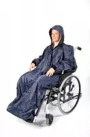 Human Protection regenponcho met mouwen t.b.v. rolstoel maat L