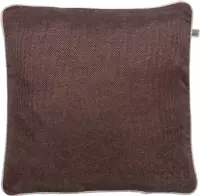 POORTA - Kussenhoes bruin 45x45 cm