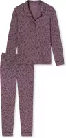 Schiesser Simplicity Vrouwen Pyjamaset - Mauve - Maat 42