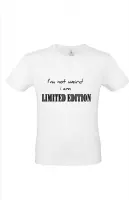 Shirt "Limited edition"- Maat XXL Wit