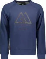 Twinlife Trui Sweat Crew Neck Print Tw12304 Dress Blues Mannen Maat - 4XL