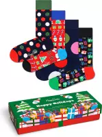 Happy Socks Gift Bonanza Socks Gift Set (4-pack) - unisex sokken - kerst- en cadeausokken - Unisex - Maat: 36-40