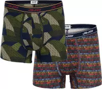 J&JOY - Ondergoedsetje Mannen Ontario Forest Camo & Stripes