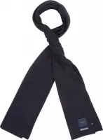 EAN | Fijn gebreide sjaal met TRESANTI logo navy