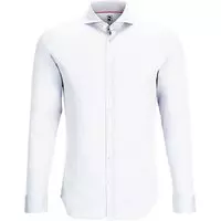 Desoto - Overhemd Strijkvrij Wit - XS - Heren - Slim-fit