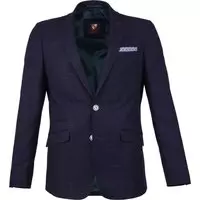 Suitable - Bangor Colbert Navy Shadow - 46 - Tailored-fit