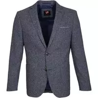 Suitable - Blazer Art Blauw - 50 - Tailored-fit