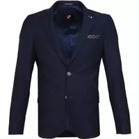 Suitable - Colbert Odde Donkerblauw - 50 - Tailored-fit