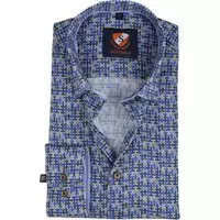 Suitable - Overhemd HBD Smart Weave - 38 - Heren - Slim-fit
