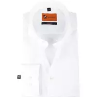 Suitable - Overhemd Wit 146-7 - 38 - Heren - Slim-fit
