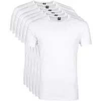 Suitable - T-shirt 2-Pack O-Neck Wit - S - Modern-fit