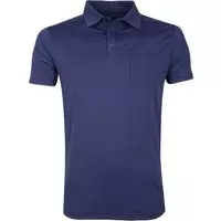 Save the Duck - Polo Navy Stretch - L - Slim-fit